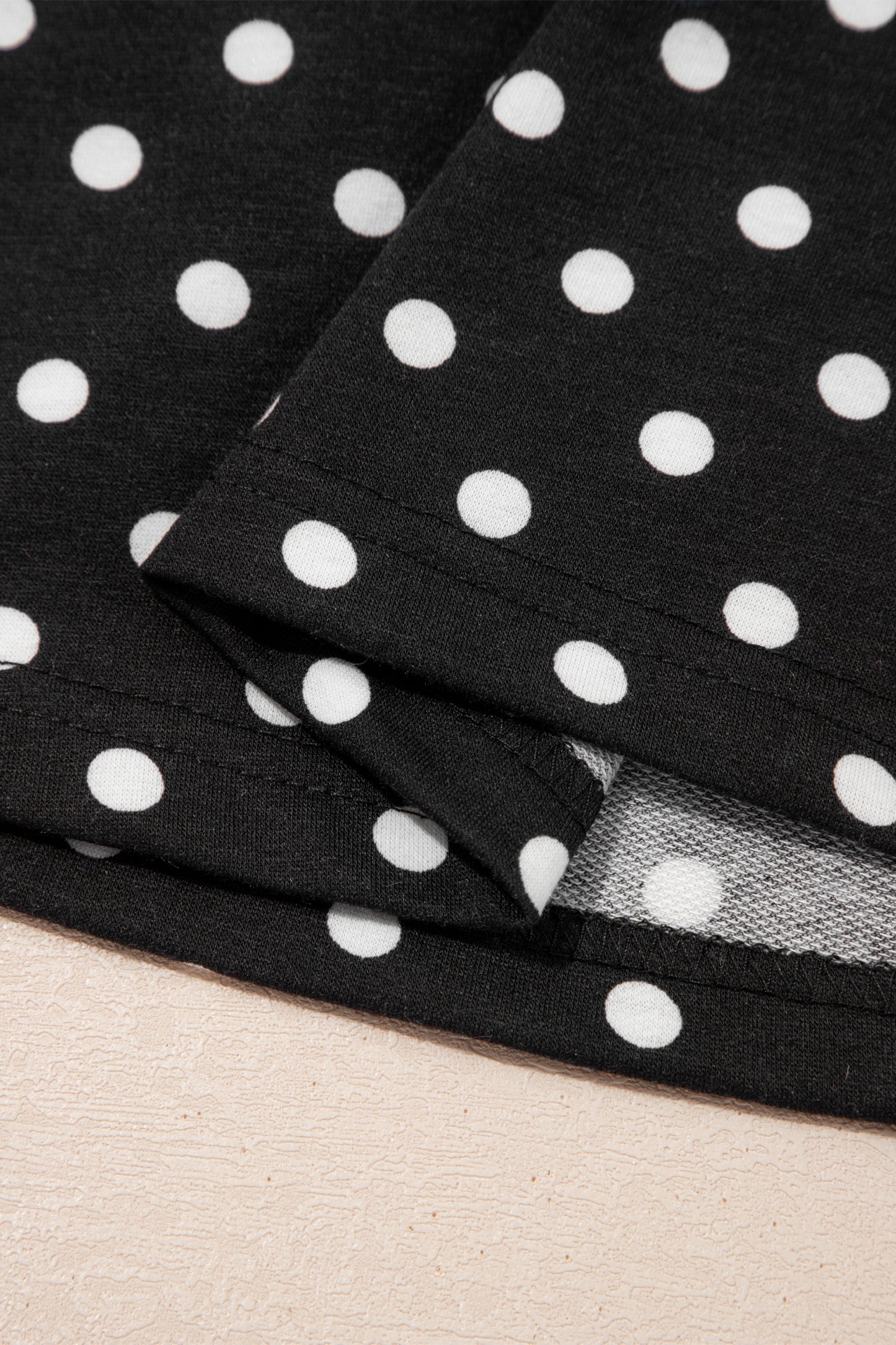 Sachet Pink Polka Dot Drawstring Casual Mini Skort