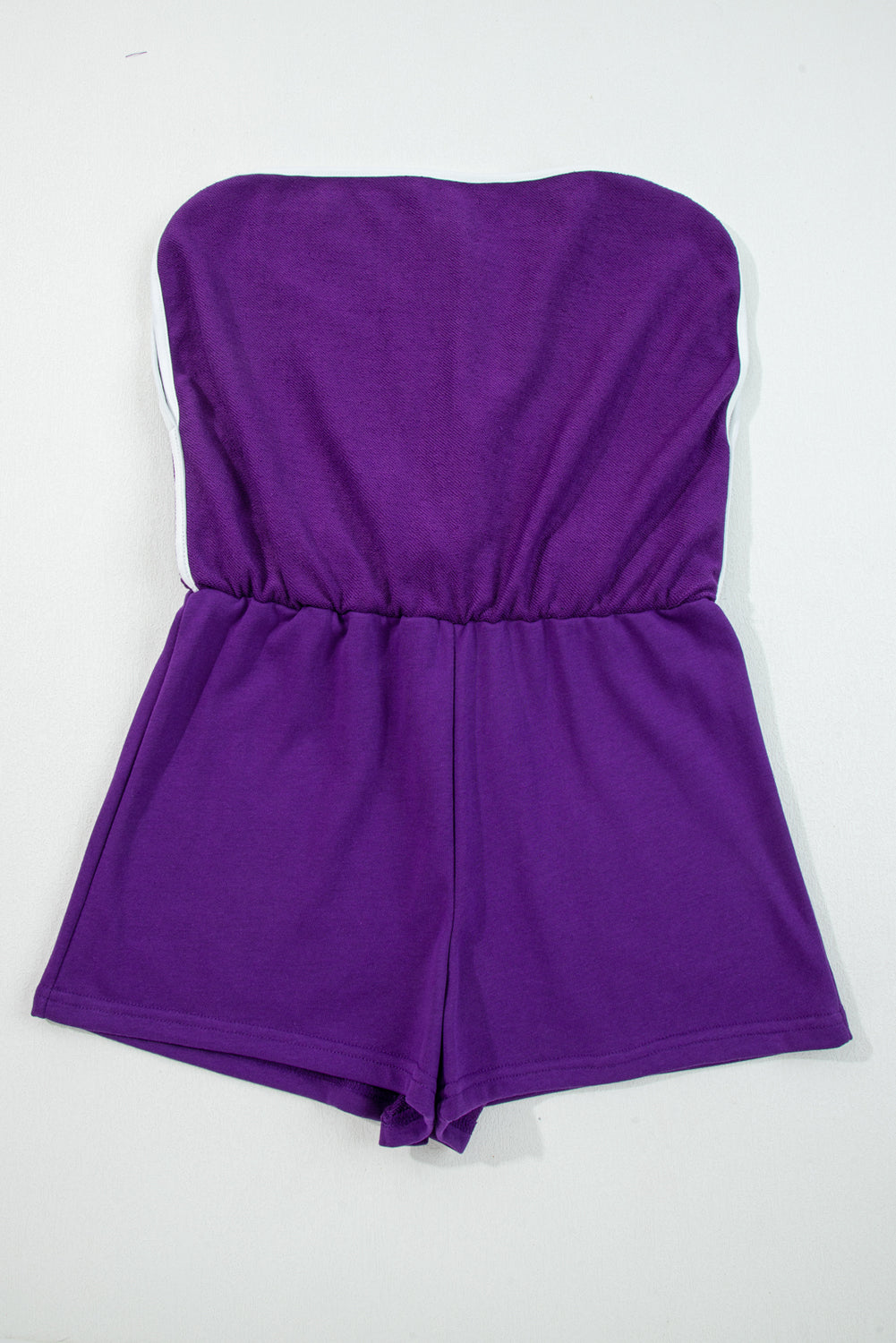 Evergreen Varsity Stripe Detail Drop Shoulder Pullover Mini Skirt Set