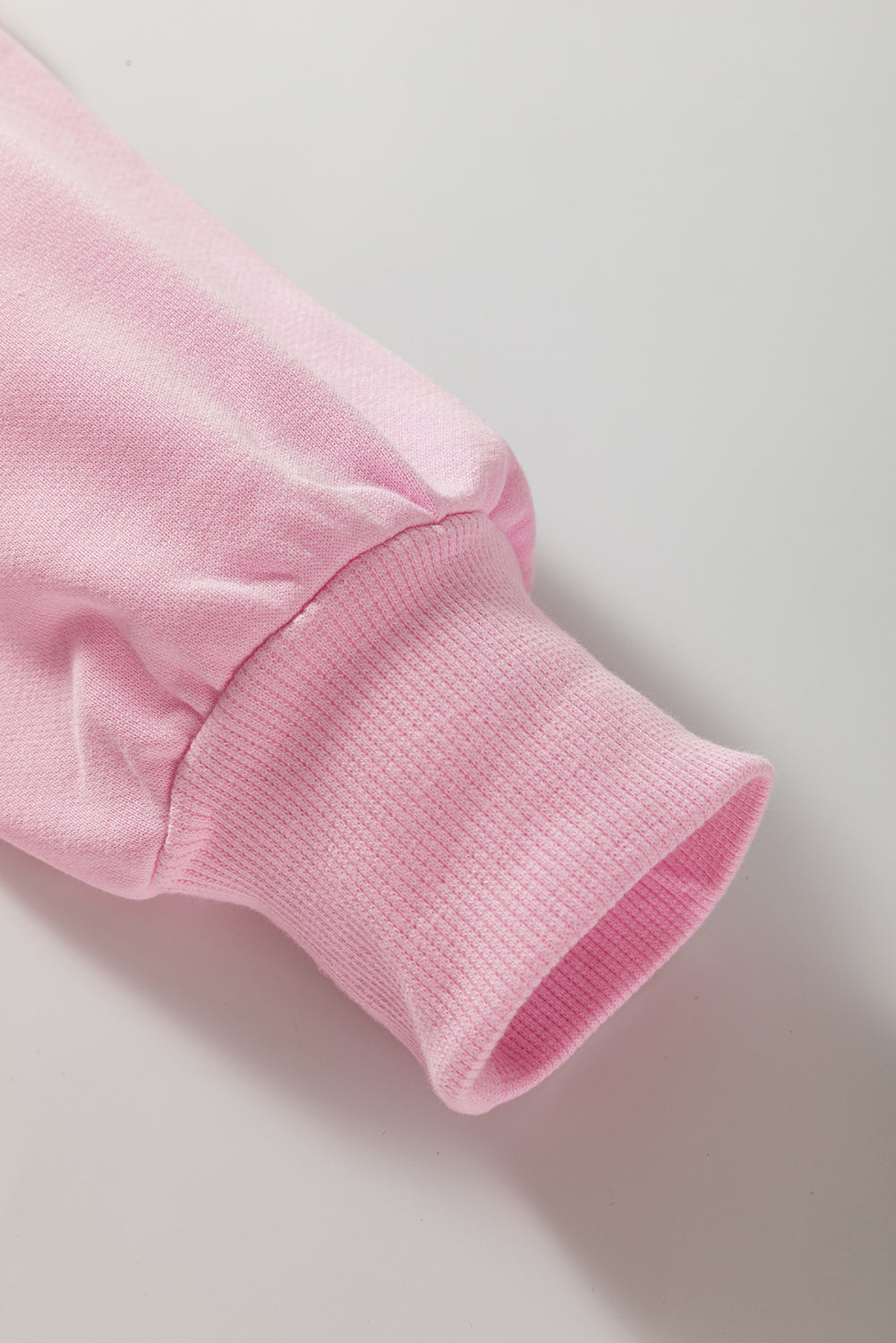 Phalaenopsis Chenille Heart Pattern Casual 2pcs Pants Set