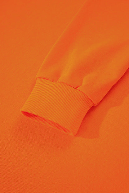 Evergreen Varsity Stripe Detail Drop Shoulder Pullover Mini Skirt Set