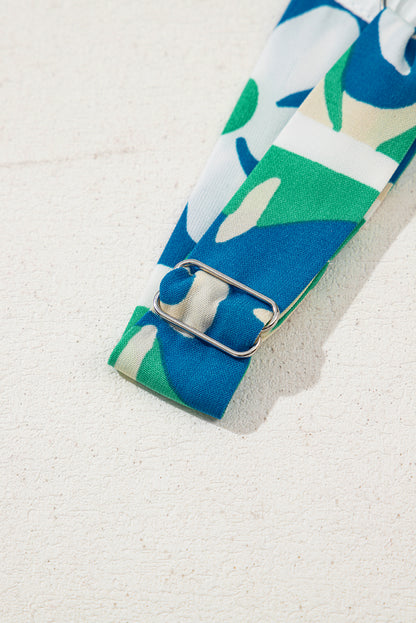 Multicolour Floral Maxi Sundress with Ricrac Trim