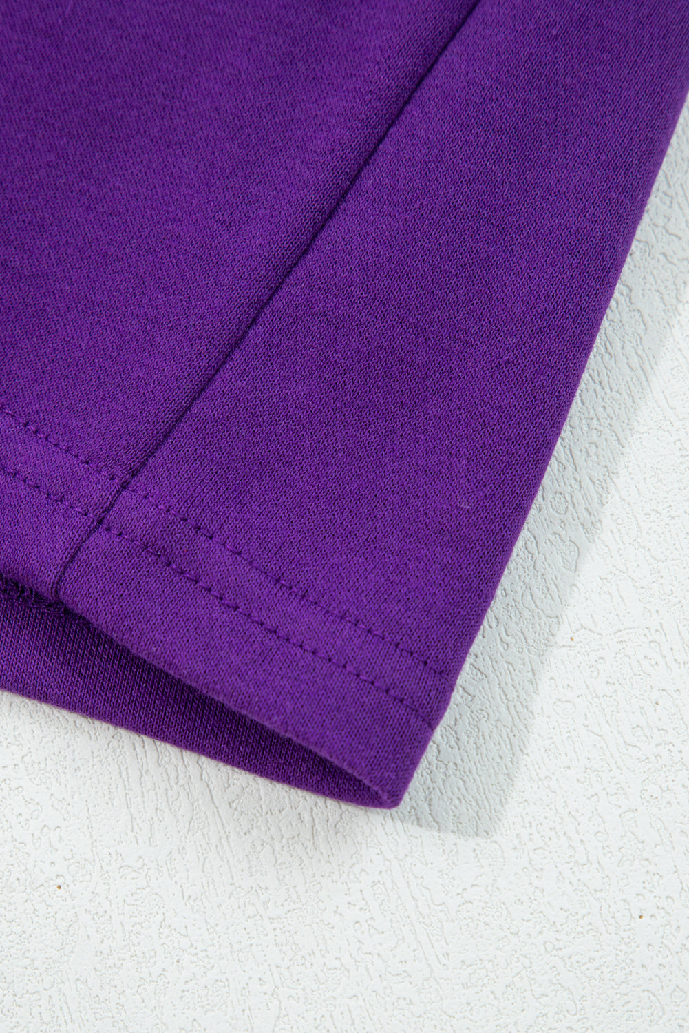 Evergreen Varsity Stripe Detail Drop Shoulder Pullover Mini Skirt Set