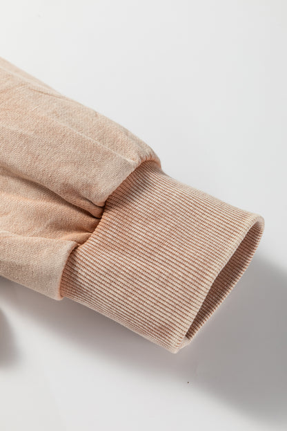 DUNE saved by grace Embroidered Mineral Wash Plus Size Sweatshirt