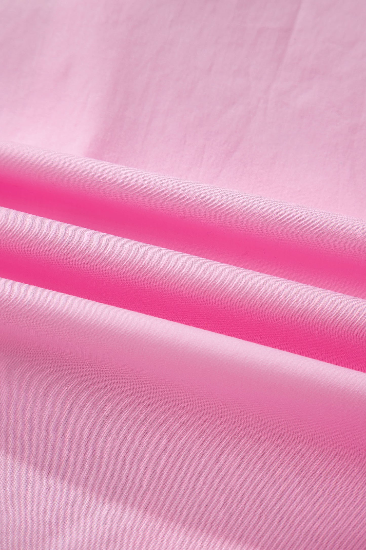 Pink Hollow-out Floral Contrast Patchwork Short Sleeve Button Up Shirt