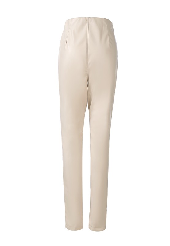 Formal Straight Cotton Trousers